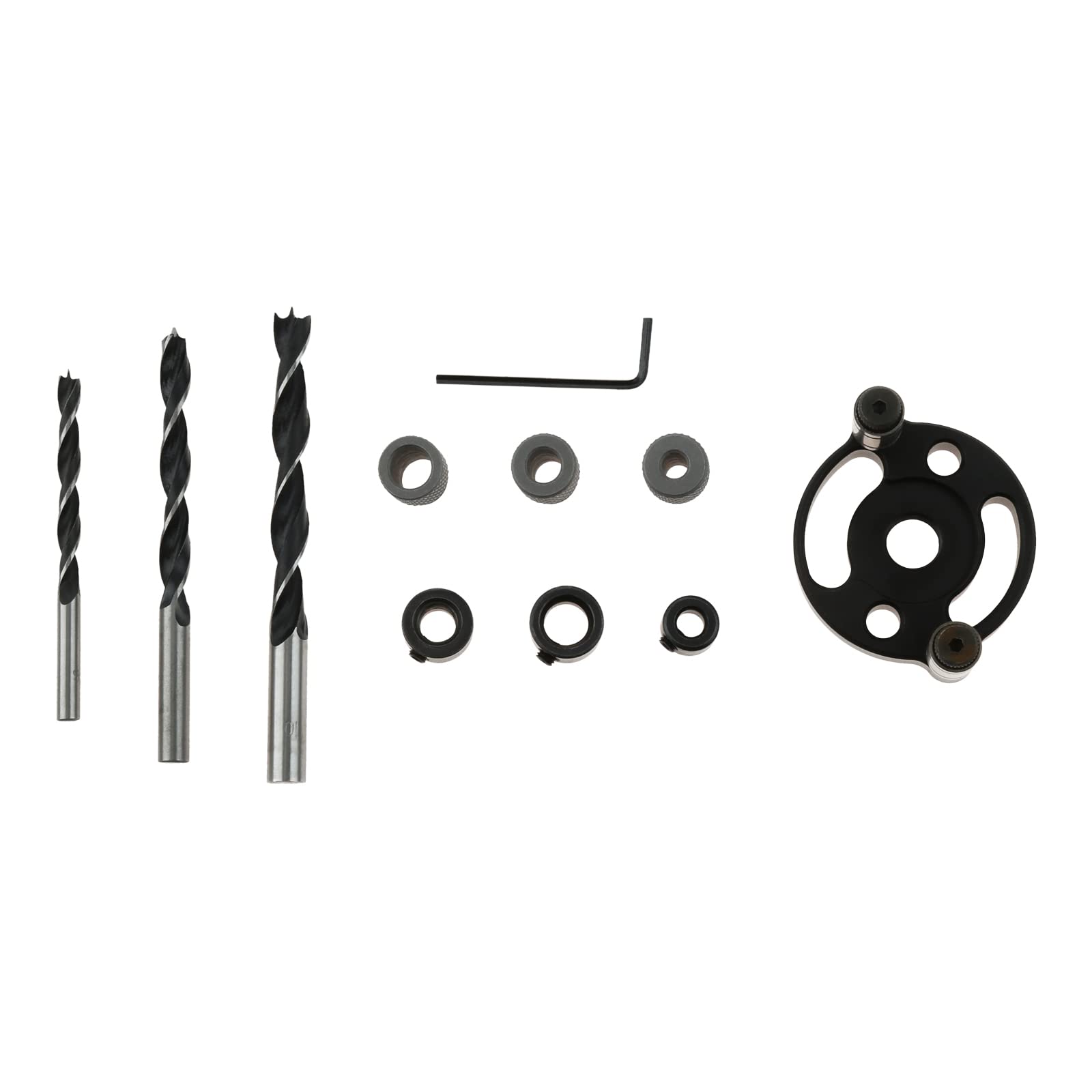 Amazon.co.jp: Hicello ドリルガイド ダボ穴ガイド 中心出し